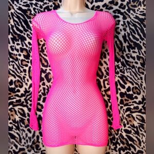 Fishnet Lingerie Dress
